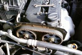 Kia Rio when to change the timing belt Preparatory stage before replacing the timing belt